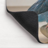 Blauer Vogel Mousepad (Ecke)