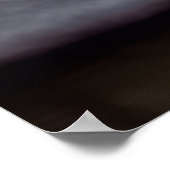 Blauer Vogel Poster (Ecke)