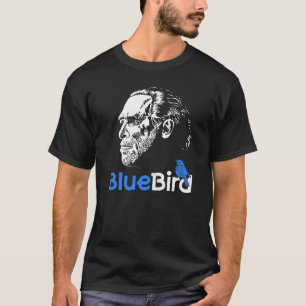 Blauer Vogel T-Shirt
