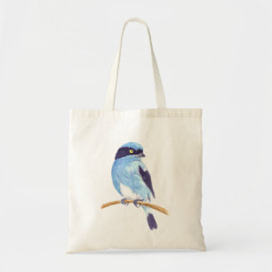 Blauer Vogel Tragetasche
