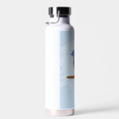 Blauer Vogel Trinkflasche (Rechts)