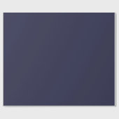 Blauer Vollfarbenwrapping Paper Roll Geschenkpapier (Flach)