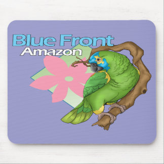 Blauer vorderer Amazonas Mousepad