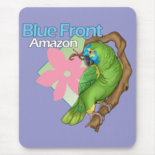 Blauer vorderer Amazonas Mousepad (Vorne)