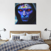 Blauer Wächter der Galaxy Leinwanddruck (Insitu (Schlafzimmer))