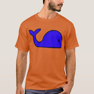 Blauer Wal 2 8 T-Shirt