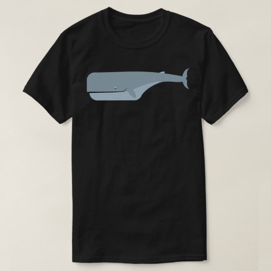 Blauer Wal 54 2 T-Shirt (Design vorne)