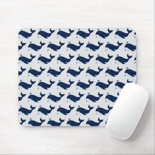 Blauer Wal, Maritim Mousepad