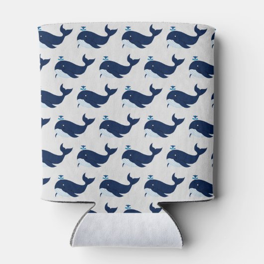 Blauer Wal, nautisch Dosenkühler (Rückseite)