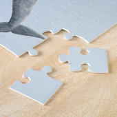 Blauer Wal Puzzle (Seite)
