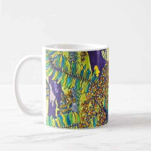Blauer Wald 1 Tasse (Links)