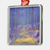 Blauer Wald 2 2012 Silbernes Ornament (Links)