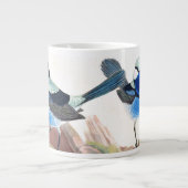 Blauer Walfang Wildtiere Jumbo Tasse (Vorderseite)