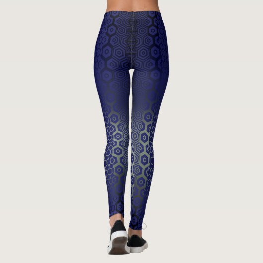 Blauer Wanderer Leggings (Rückseite)