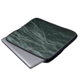 BLAUER WASSER WÄHREND DES TAGES LAPTOPSCHUTZHÜLLE (Vorne Knopf)