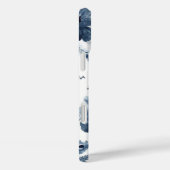 Blauer Wasserfarbenblut Case-Mate iPhone Hülle (Rückseite / Rechts)