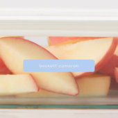 Blauer wasserfester Name Etiketten (Befestigt)