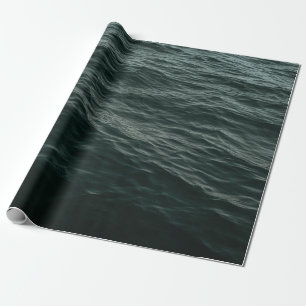 BLAUER WASSERKÖRPER WÄHREND DES TAGES GESCHENKPAPIER
