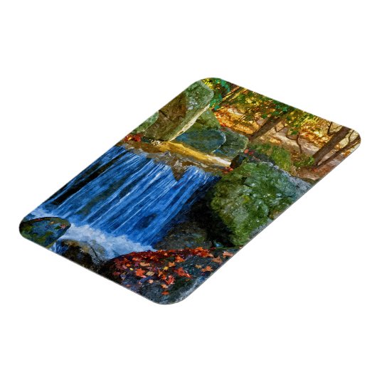 Blauer Wasserlauf Magnet (Linke Seite)