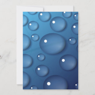 Blauer Wassertropfen Textur