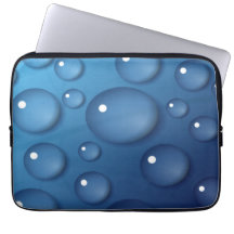 Blauer Wassertropfen Textur