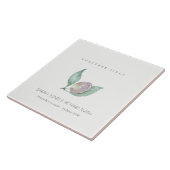 BLAUER WATERCOLOR OLIVE SAVE THE DATE BREITE GESCH FLIESE (Seite)