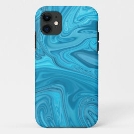Blauer Waves Malerei | Beste abstrakte Malerei Case-Mate iPhone Hülle