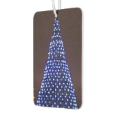 Blauer Weihnachtsbaum Autolufterfrischer (Links)