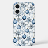 Blauer Weihnachtsbaum - Muster Case-Mate iPhone Hülle (Rückseite)