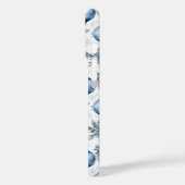 Blauer Weihnachtsbaum - Muster Case-Mate iPhone Hülle (Rückseite / Links)