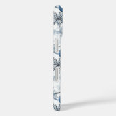 Blauer Weihnachtsbaum - Muster Case-Mate iPhone Hülle (Rückseite / Rechts)