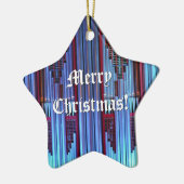Blauer Weihnachtsschmuck (Links)