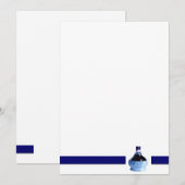 Blauer Wein Einladung (Vorne/Hinten)