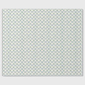 Blauer Weintraum Geschenkpapier (Flach)