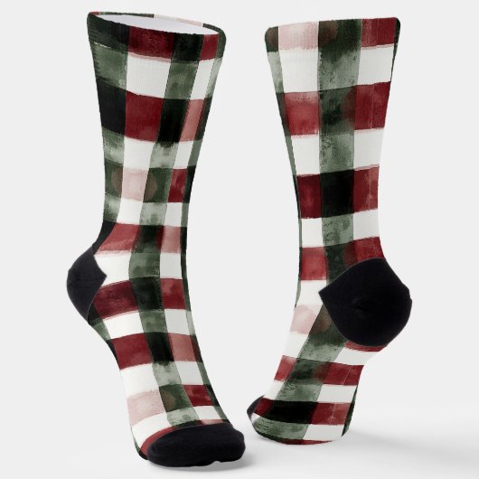 Blauer weißer Chic Socken (Gewinkelt)