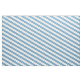 Blauer weißer Diagonal Moderne Streifen Stoff (Yard (91,4 cm))