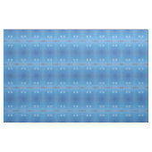 blauer weißer Himmel, Stoff (Yard (91,4 cm))