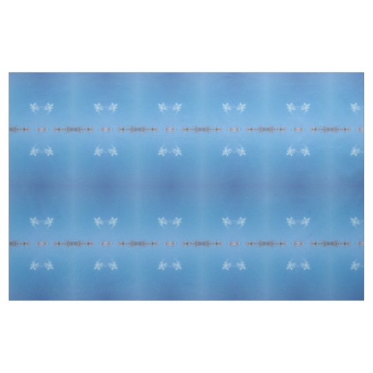 blauer weißer Himmel, Stoff (Fat Quarter (45,7 x 55,9 cm))