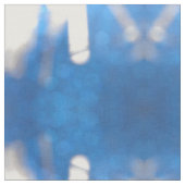 Blauer weißer Lichtreflektor Stoff (Nahaufnahme)