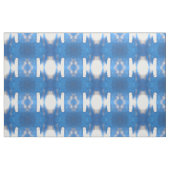 Blauer weißer Lichtreflektor Stoff (Fat Quarter (45,7 x 55,9 cm))