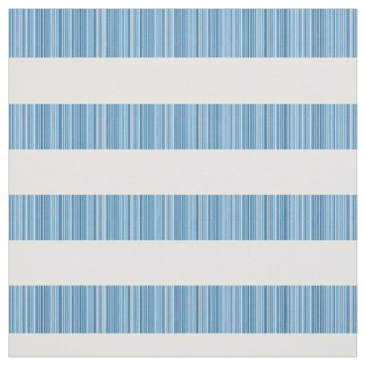 Blauer weißer Streifen Stoff (Muster)
