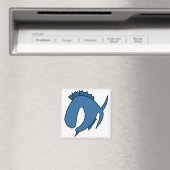 Blauer Weißfisch Magnet (In Situ (Geschirrspüler))