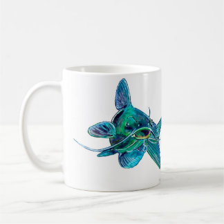 Blauer Wels-Tasse Kaffeetasse