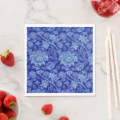 Blauer Wey von William Morris Serviette (Beispiel)