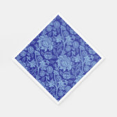 Blauer Wey von William Morris Serviette (Ecke)