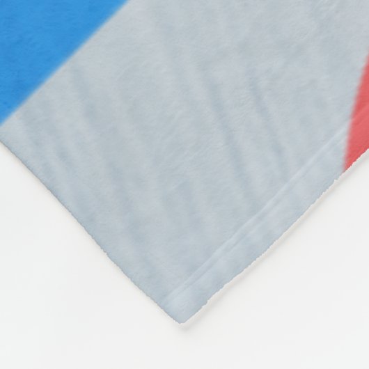 Blauer Wh| Orange Eishockeyschläger| Player Jersey Fleecedecke (Ecke)