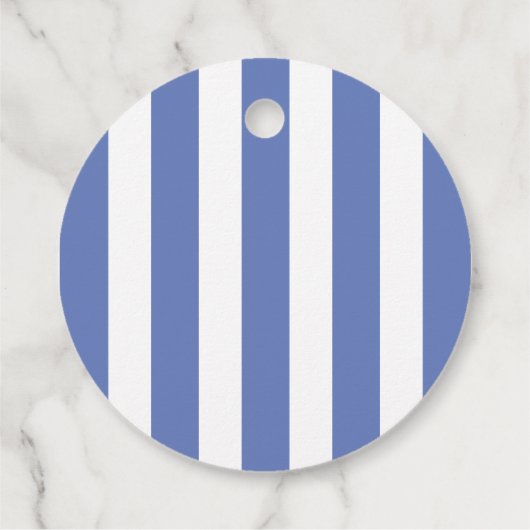 Blauer Whale Duschvorteil - Tag Geschenkanhänger (Rückseite)