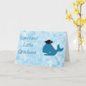 Blauer Whale Grad Karte (Gelbe Blume)
