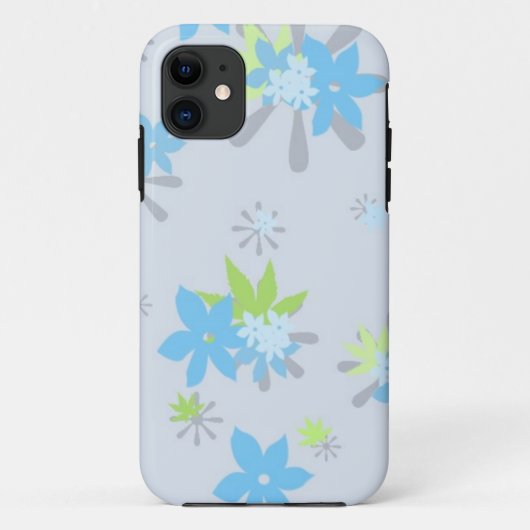 Blauer Whimsikus Case-Mate iPhone Hülle (Rückseite)