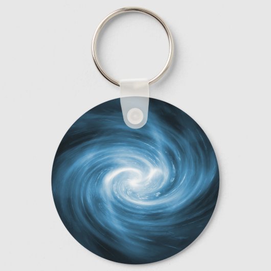 Blauer Whirlpool Schlüsselanhänger (Vorderseite)